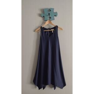 Soma Soft Tank Dress Handkerchief Hem Small